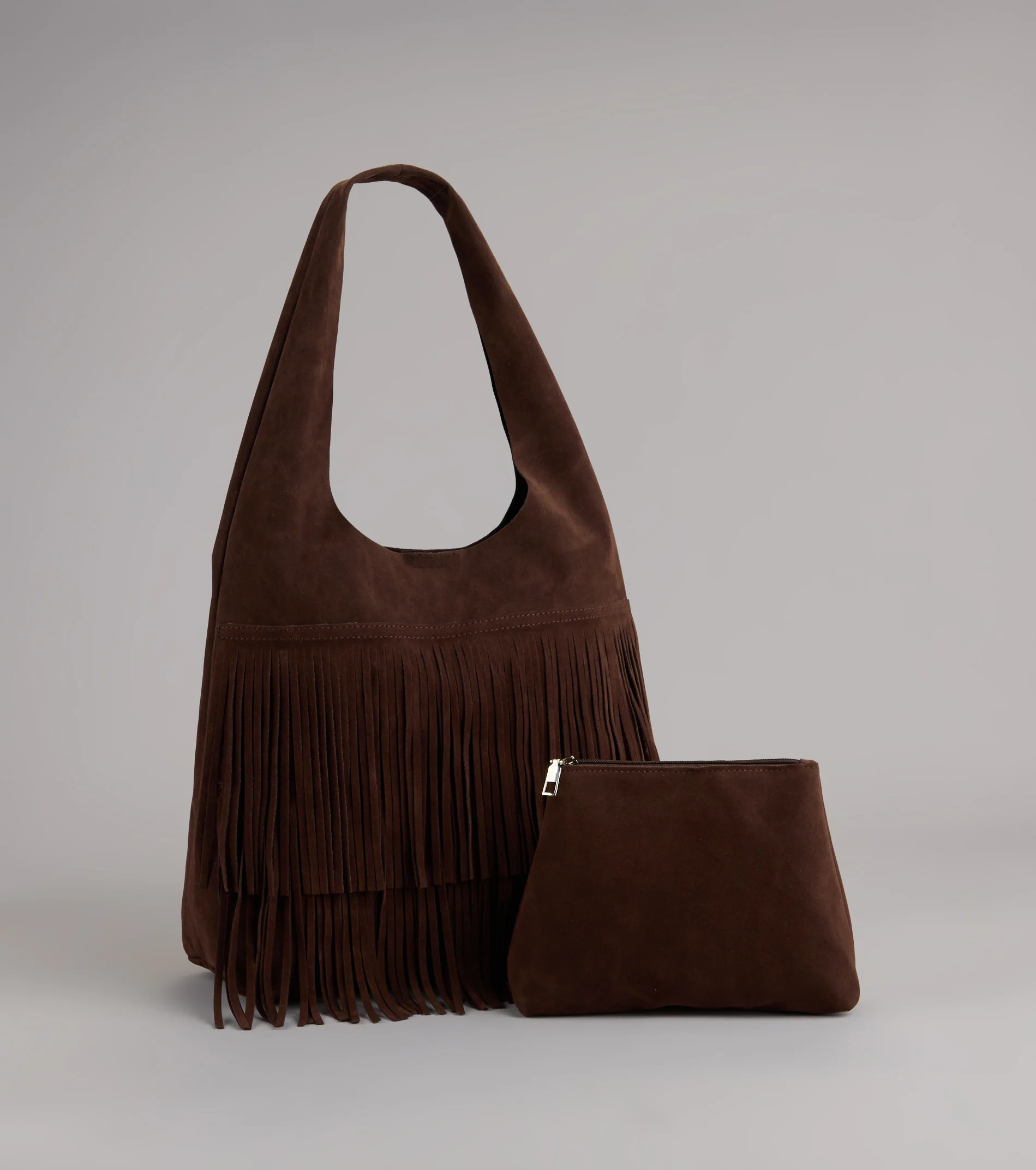 Fringe Benefits Fringe Tote Bag With Pouch | Windsor Stores
