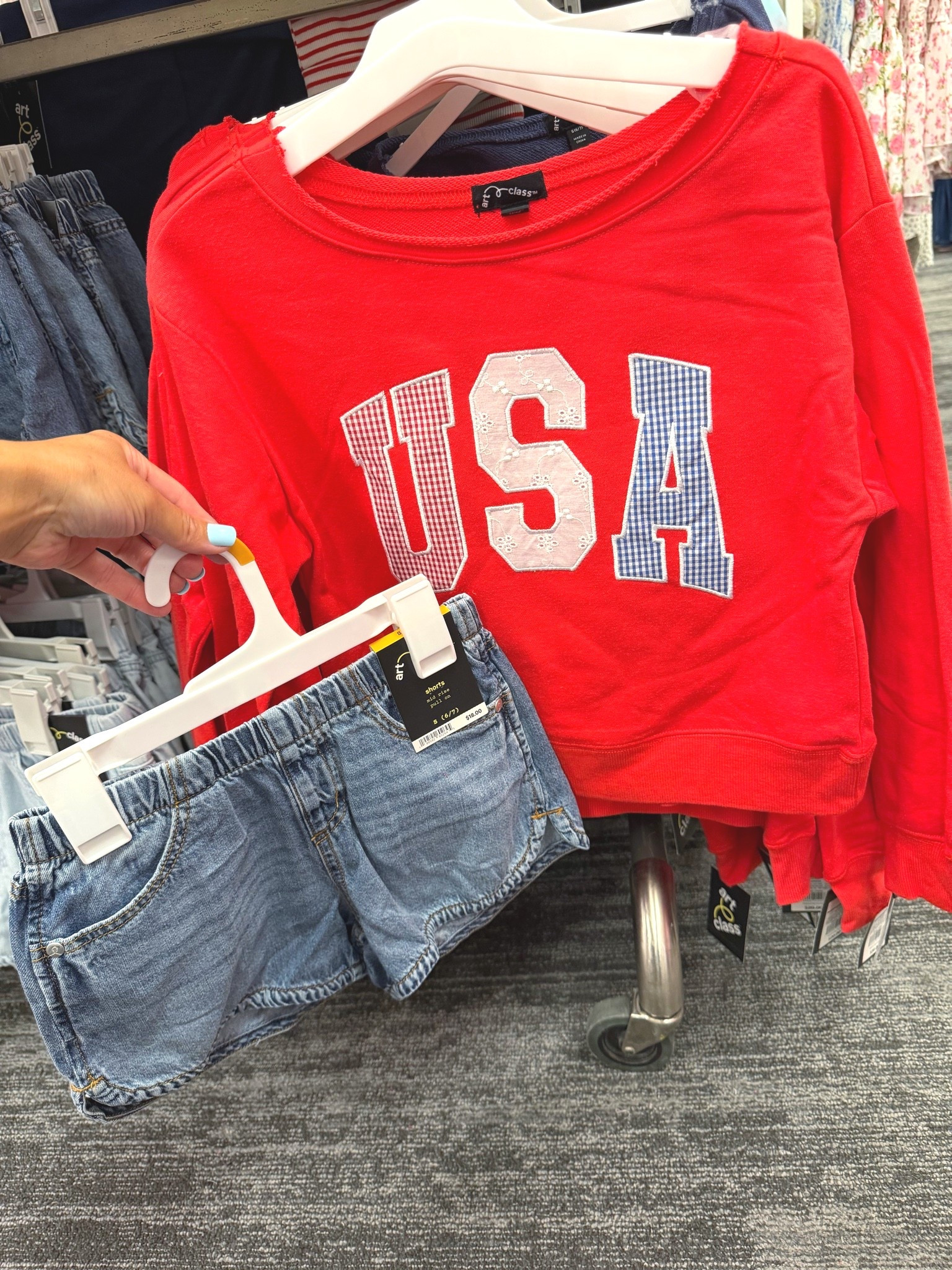 30% off Denim Shorts until 5/25
Target Art Class Girls Graphic USA sweatshirts and pull on mid rise shorts #targetgirls #artclassxtarget #fourthofjulyoutfit #targetdeals #targetstyle

#LTKKids #LTKSeasonal #LTKootd