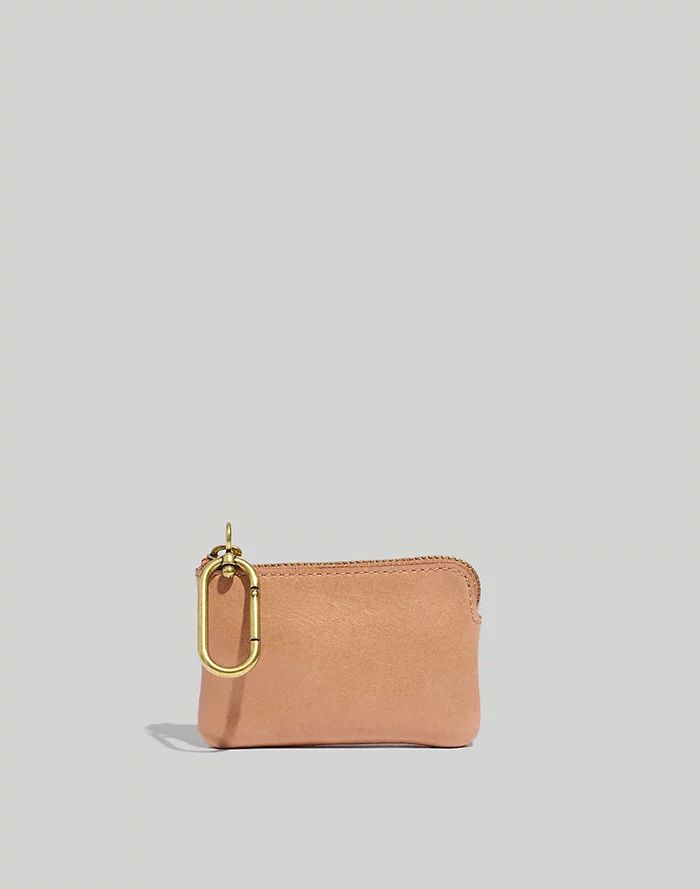 The Leather Carabiner Mini Crossbody Bag | Madewell