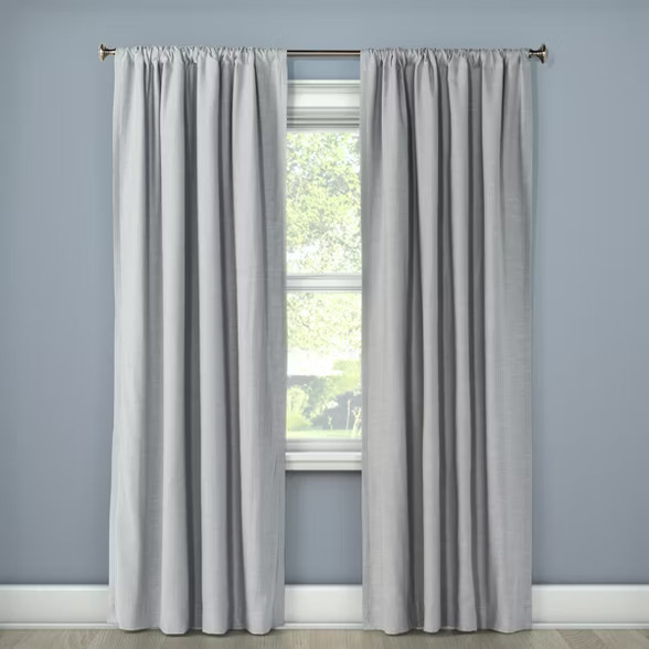 95"x50" Henna Blackout Curtain PanelGray - Project 62™ | Target
