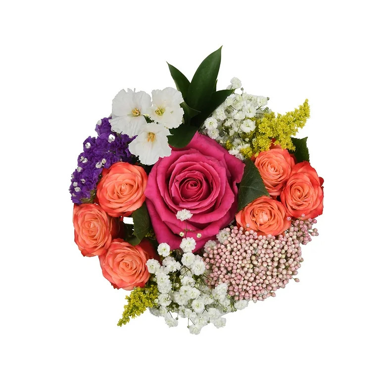 Fun Bunch Mixed Flower Bouquet Small, Colors May Vary | Walmart (US)