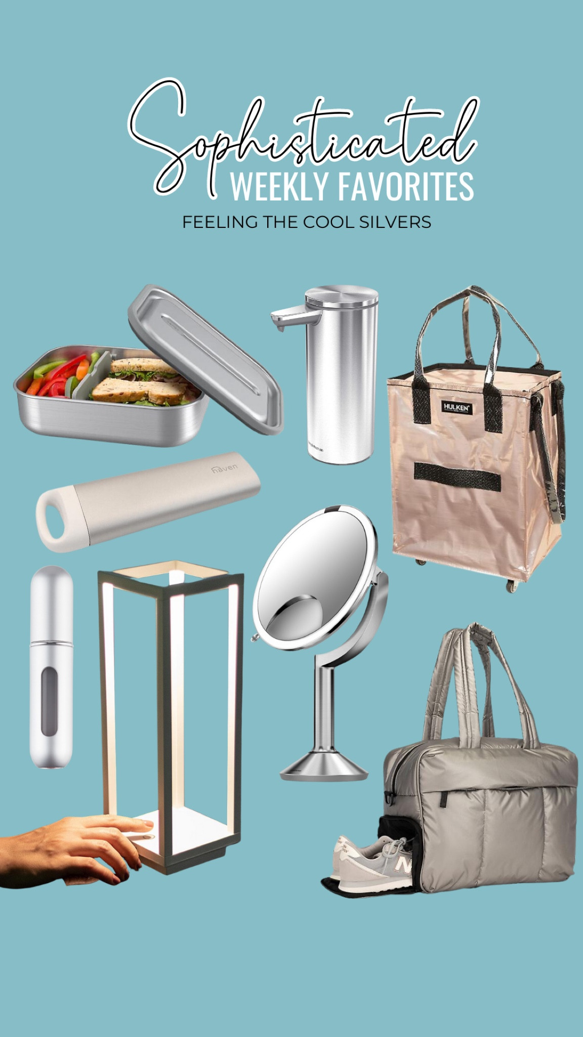 Cool silver favorites 

#LTKFamily #LTKFindsUnder50 #LTKGiftGuide