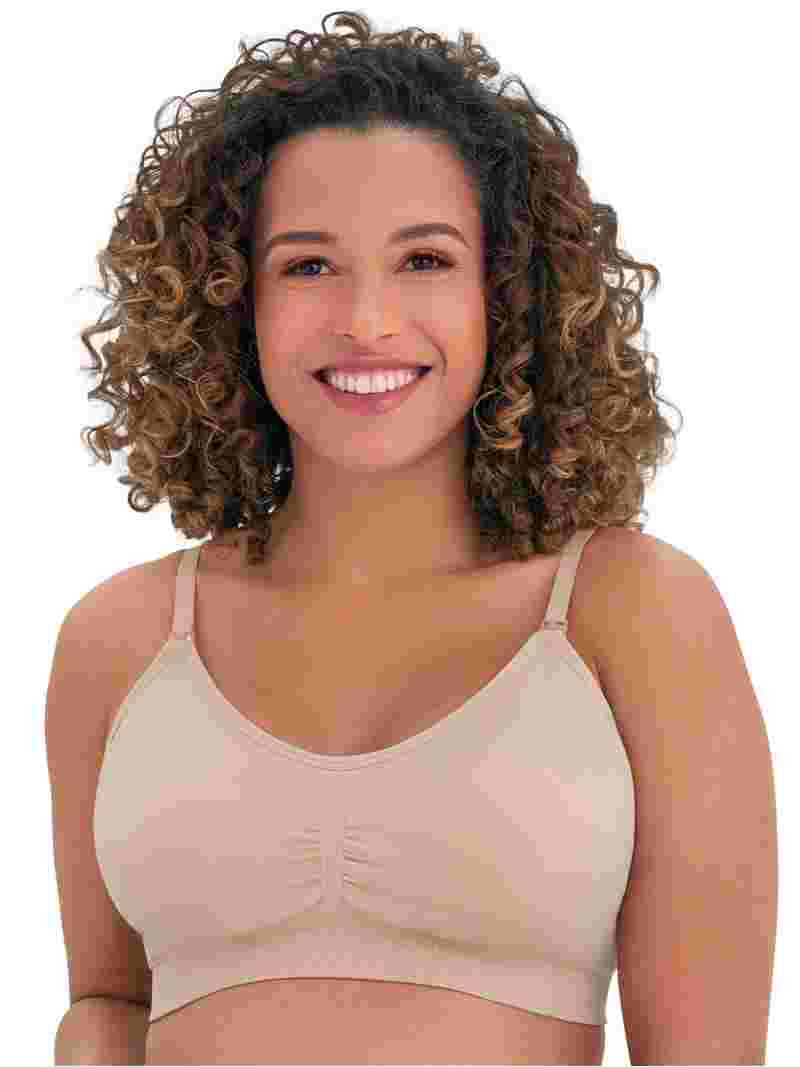Joyspun Women’s Maternity Seamless Nursing/Pumping Bralette, Sizes S-XXXL | Walmart (US)