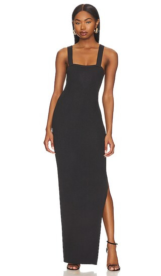 x Rachelove Ribbed Tank Dress in Lead | Revolve Clothing (Global)