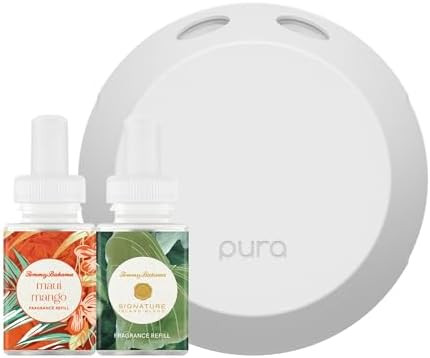 Pura Smart Home Fragrance Device Starter Set - Pura 4 - Scent Diffuser for Home - Includes Fragra... | Amazon (US)