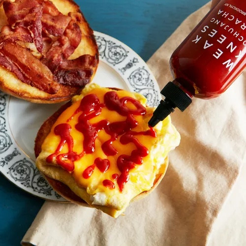 Bushwick Kitchen Weak Knees Gochujang Sriracha! 

Combining the sweet-spicy flavors of a classic sriracha with the fermented complexity of gochujang chili paste, this fermented hot sauce will make you weak in the knees. It boasts just the right balance of sweet and heat, so it’s not too overpowering—and it makes a perfect complement to any Asian dish. We especially love it on rice or in a hot bowl of pho. Made by hand in Brooklyn, NY. 

#ltkrealboringhousewife 

#LTKHome #LTKWatchNow