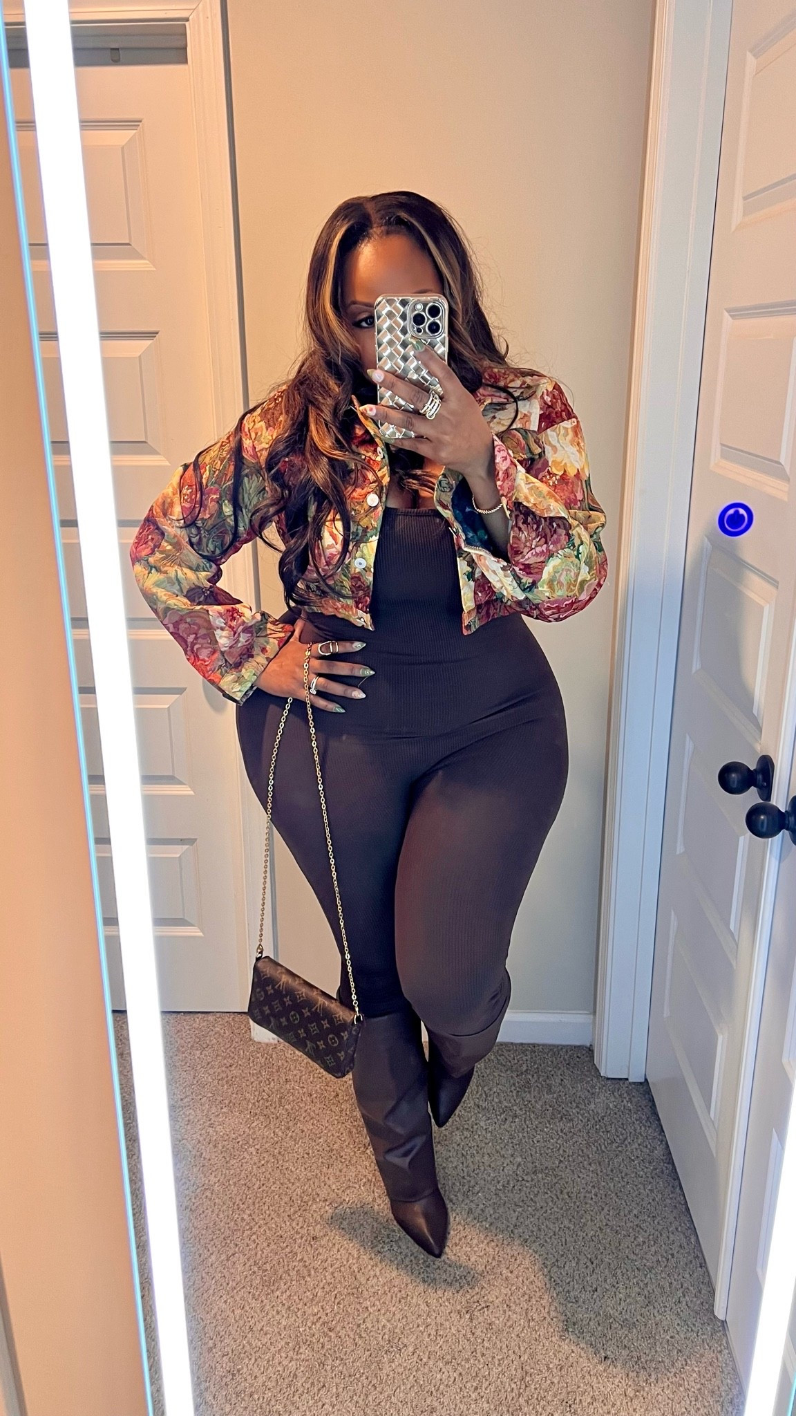 Fly girl date night outfit #datenight #curvy these boots are so comfy and #plussize approved 🤎

#LTKPlusSize #LTKBeauty #LTKOver40