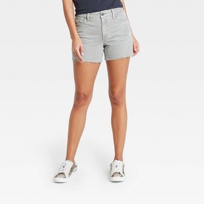 Women's High-Rise Midi Jean Shorts - Universal Thread™ | Target