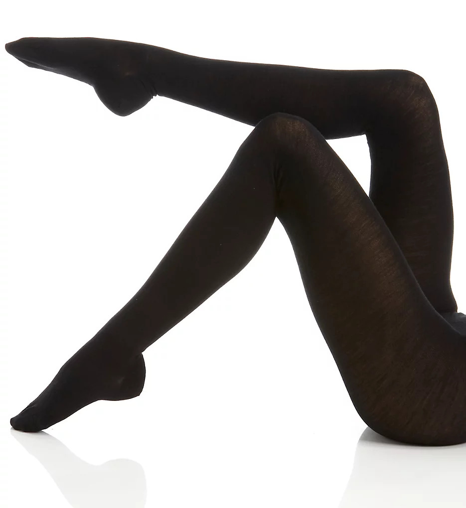 Falke Women's Soft Merino Wool Blend Tights in Black | Size Small | HerRoom.com | HerRoom