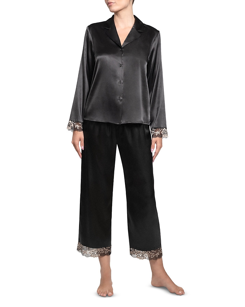 In Bloom by Jonquil Satin & Lace Pajama Set | Bloomingdale's (US)