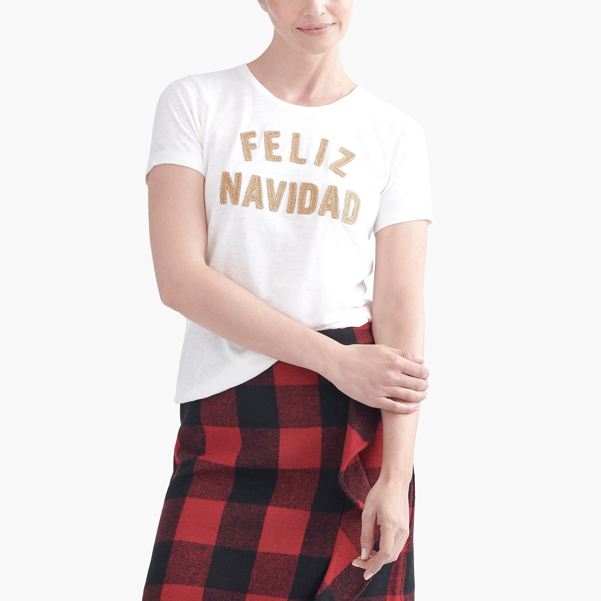 "Feliz Navidad" T-shirt | J.Crew Factory