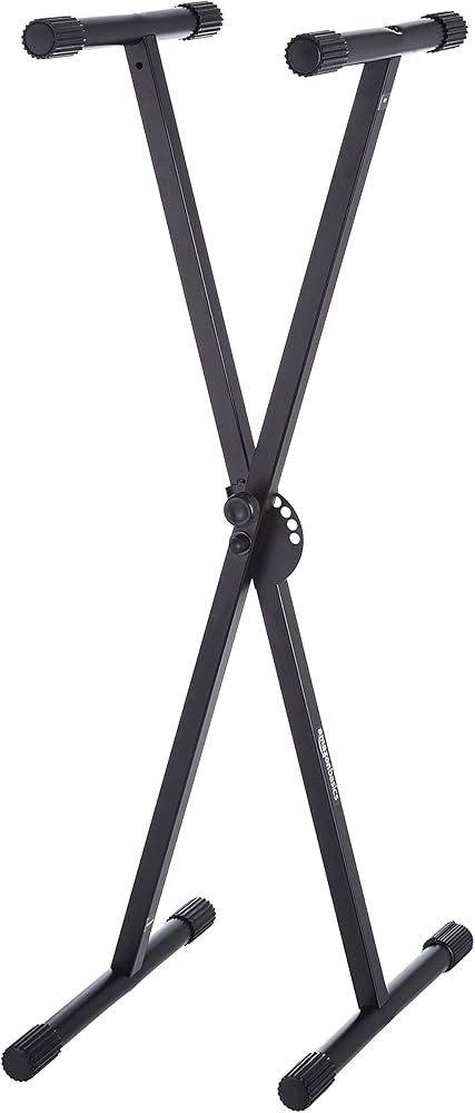 Amazon Basics Adjustable Keyboard and Piano Stand, Portable Single-X-Shape - For School Musical P... | Amazon (US)
