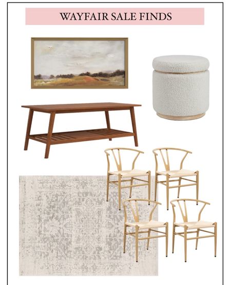 Wayfair sale finds ✨

Wall art. Area rug. Coffee table. Mid century modern. Dining chairs. Home. Furniture. 



#LTKSaleAlert #LTKHome #LTKFindsUnder100