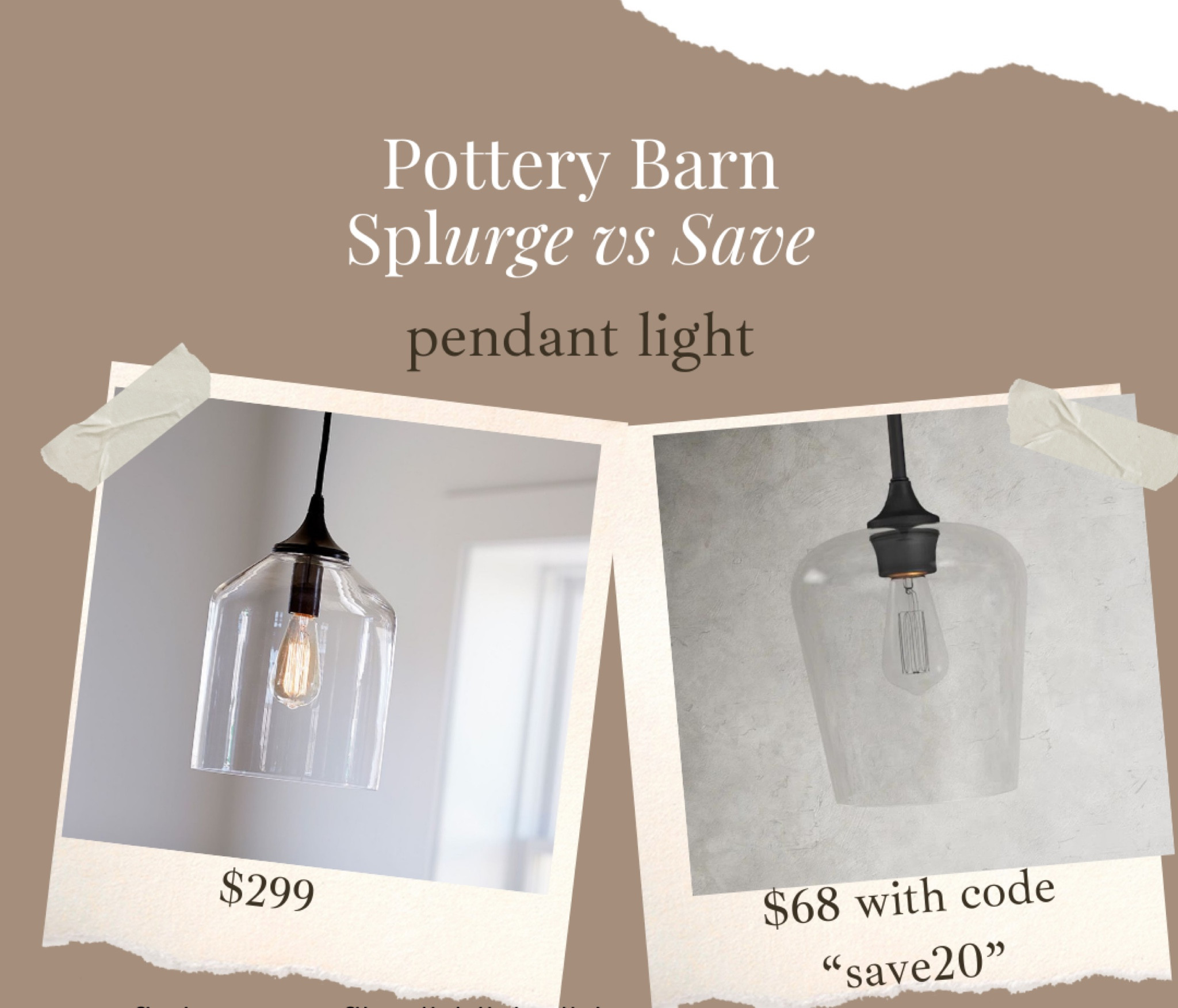 Pottery barn pendant light lookalike is an extra 20% off with code “save20”! 

Looks for less, home decor, neutral decor, modern decor, arhaus, looks for less, chandelier, accent furniture, accent chair, neutral aesthetic, arhaus, restoration hardware, bedroom decor, master bedroom, home update, diy home project, home remodel, organic modern decor, Scandinavian home, Japandi home decor 

#LTKSale #LTKhome #LTKunder100