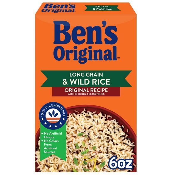 Ben's Original Seasoned Long Grain & Wild Rice - 6oz | Target