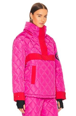 Goldbergh x REVOLVE Ski Anorak in Pink & Red from Revolve.com | Revolve Clothing (Global)