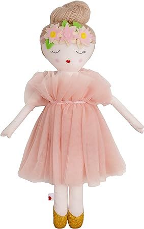 Hearts of Yarn Plush Madeleine Ballerina Doll For Girls Soft Sleeping Cuddle Buddy For Toddlers, ... | Amazon (US)