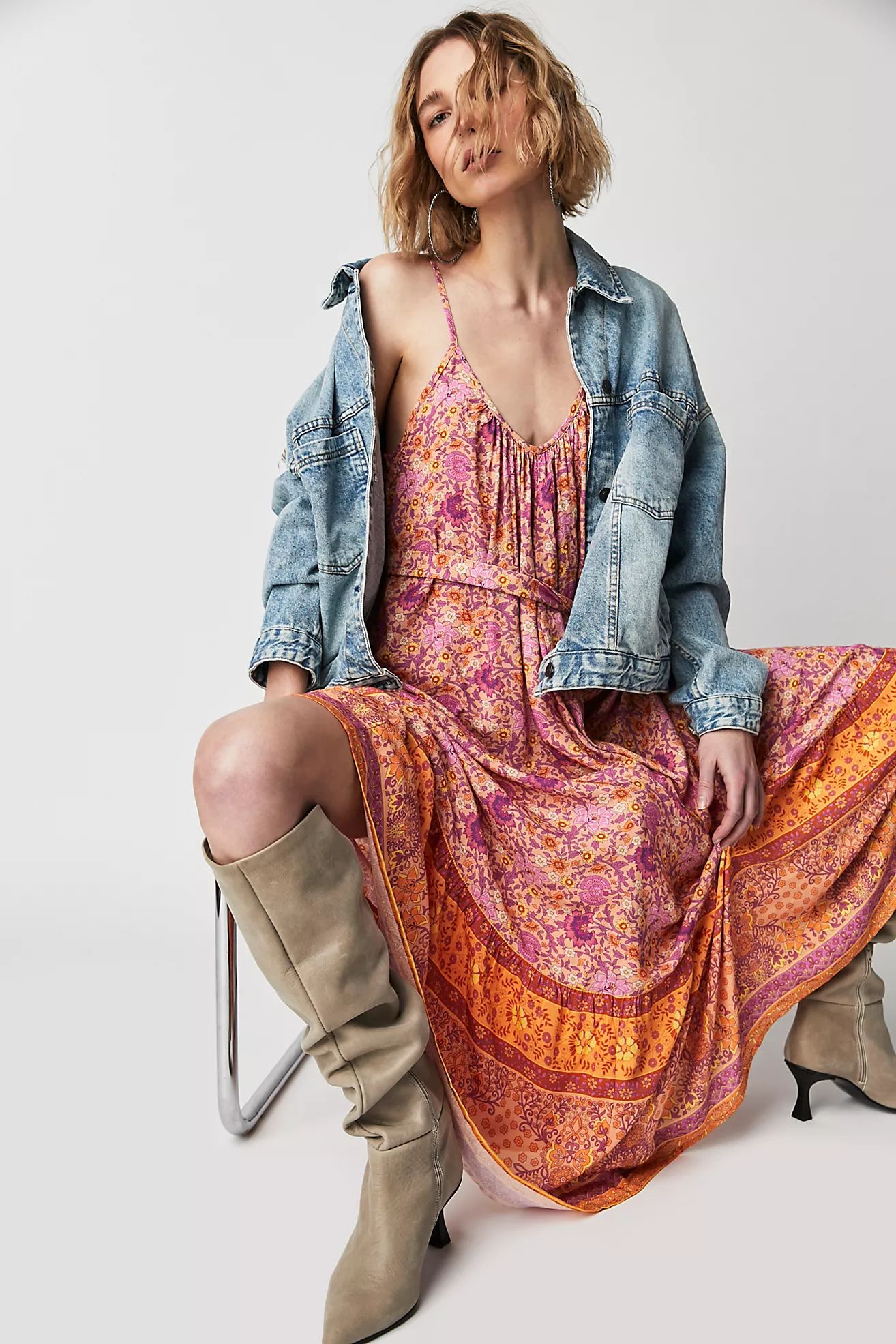 Spell Village Strappy Maxi Dress | Free People (Global - UK&FR Excluded)