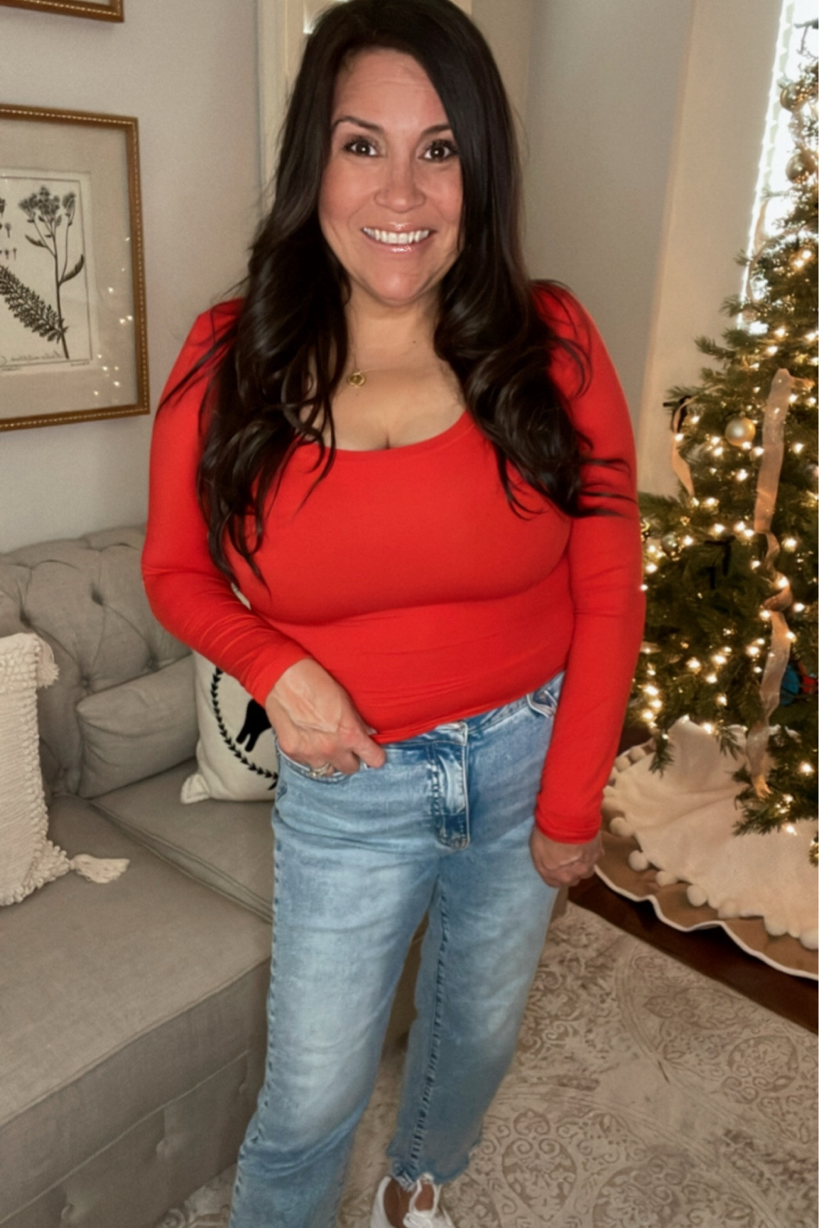 These @pumiey.us tops are the perfect layer for your holiday sweater and beyond
Love how soft they are and how good they feel on the body 
I'm wearing L in this scoop neck style and I could also size up// depends how you want to wear and if you like a little less compression 



 #pumiey #essentials #basixs #closetstaples #layers 
#everyday #affordablefashion

#LTKFindsUnder50 #LTKHoliday #LTKStyleTip