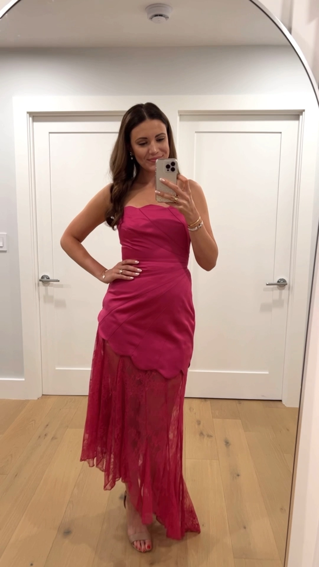 How gorgeous is this Meshki dress?! It’s perfect for a black tie wedding or formal wedding. Just wore this wedding guest dress last week! 🩷 Plus it was on sale! Gorgeous wedding outfit! 

#LTKWedding #LTKSeasonal #LTKSaleAlert