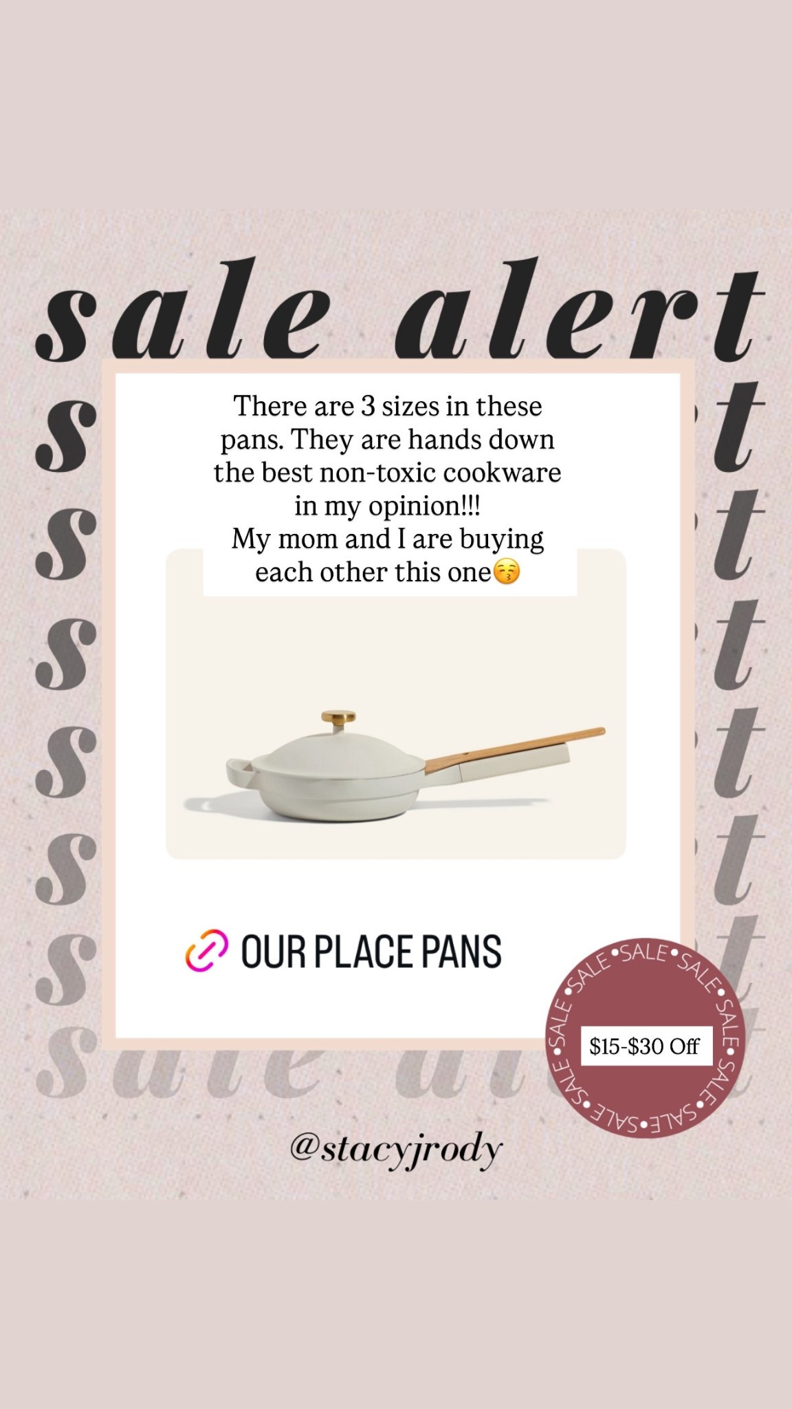 Non-toxic cookware 
Our Place Pans
Gift idea for mom 

#LTKfoodie #LTKGiftGuide #LTKCyberWeek