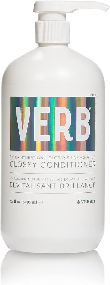 Verb Glossy Conditioner - Vegan Moisturizing Conditioner - Free of Harmful Sulfates, Paraben, Glu... | Amazon (US)