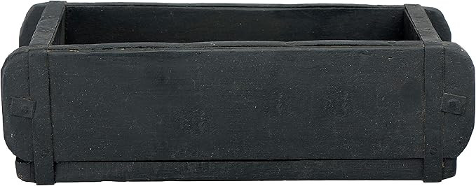 Creative Co-op DF3704 Found Wood Matte Black Brick Mould | Amazon (US)