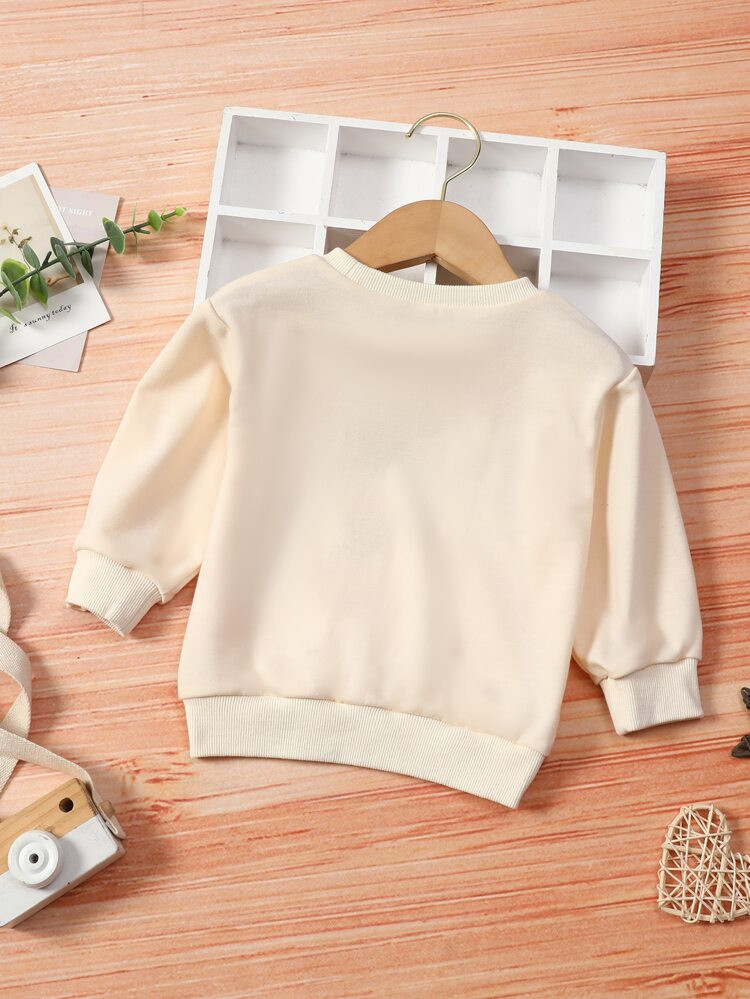 Baby Letter Graphic Sweatshirt | SHEIN
