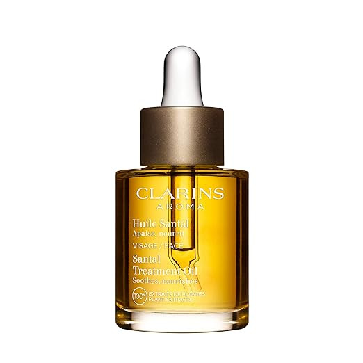 Clarins Santal Face Oil Treatment | Hydrates, Smoothes and Comforts Skin |Calms Redness and Irrit... | Amazon (US)