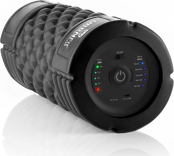 URBNFit Vibrating Foam Roller - Electric Muscle & Back Roller w/ 5 Speeds for Physical Therapy Ex... | Amazon (US)