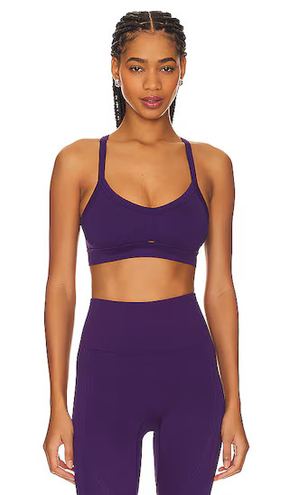 Barre Cami Bra in Royal Purple | Revolve Clothing (Global)