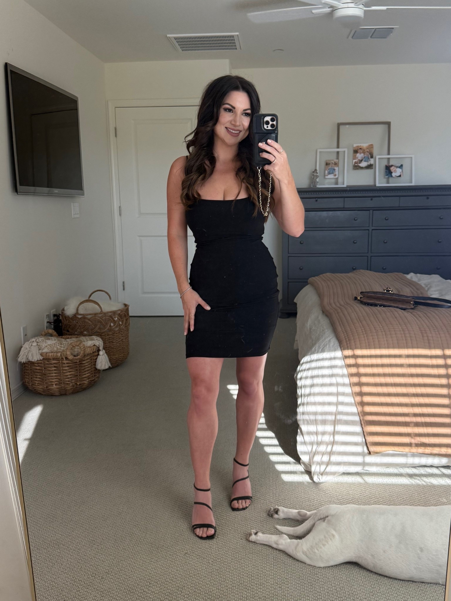 The perfect little black dress 🖤 flattering, stretchy, and on sale for $53. Wearing a size small ✨


#LTKFinds #LTKStyle #AmazonFashion #LittleBlackDress #DateNightLook #LTKUnder100