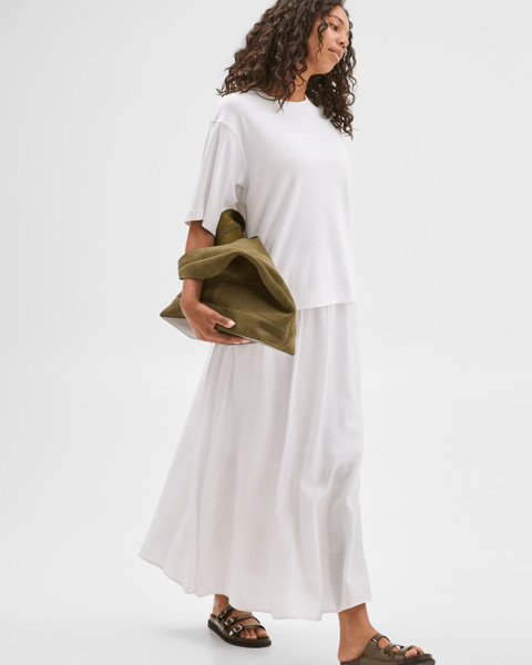 Pull On Maxi Skirt - White | Target AU