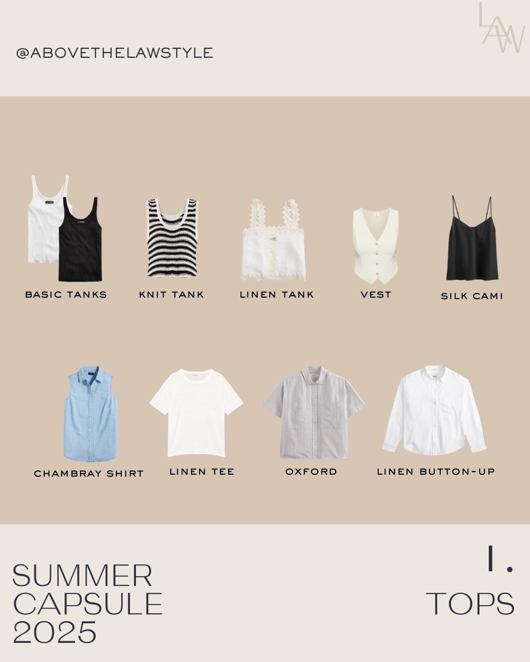 Spring Capsule: Tops

#LTKStyleTip #LTKFindsUnder100 #LTKSummerEdit