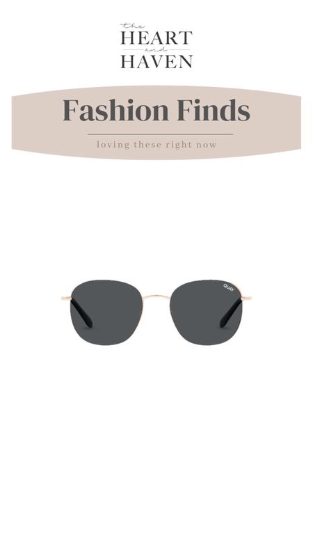 My go-to sunglasses! Perfect rounded oversized but not too oversized shades!