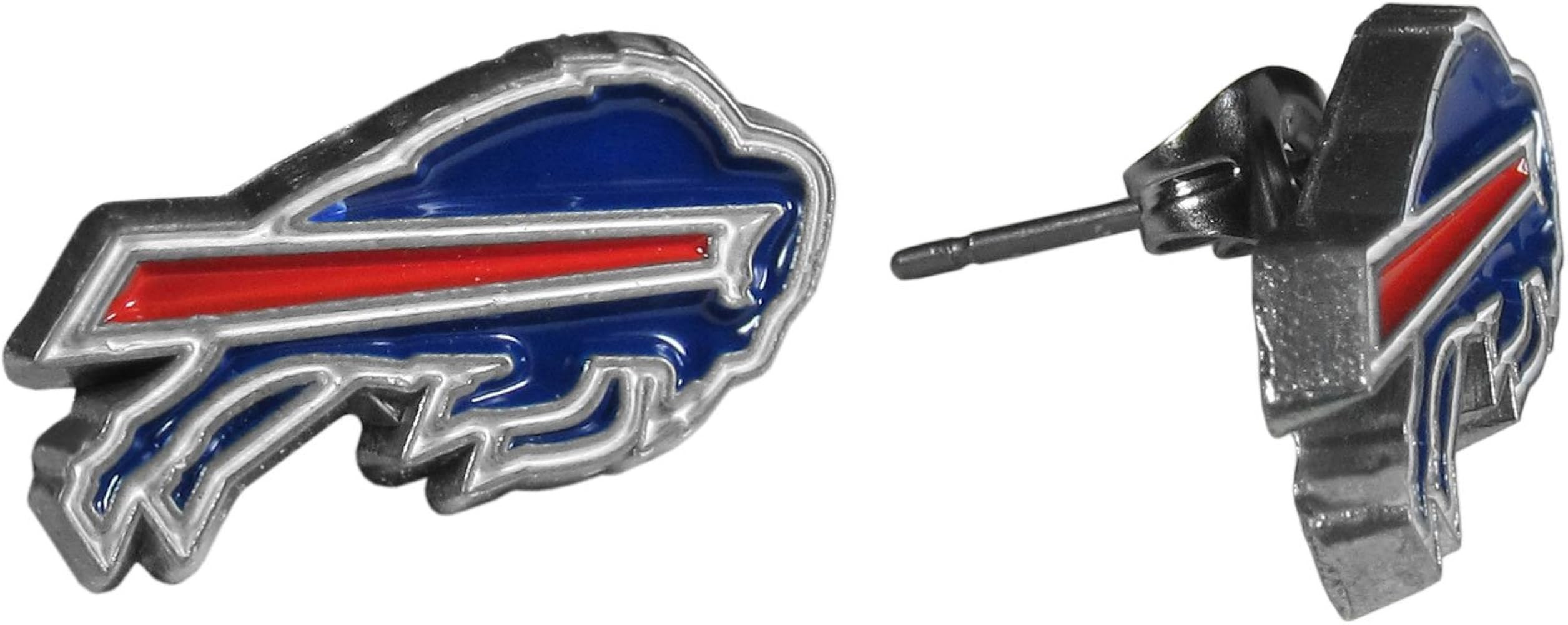 Siskiyou Sports NFL Buffalo Bills Stud Earrings, Blue | Amazon (US)