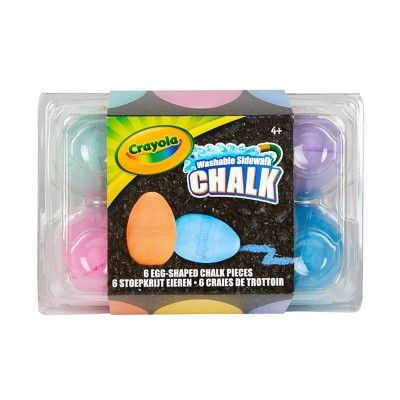 Crayola 6ct Easter Egg Chalk | Target