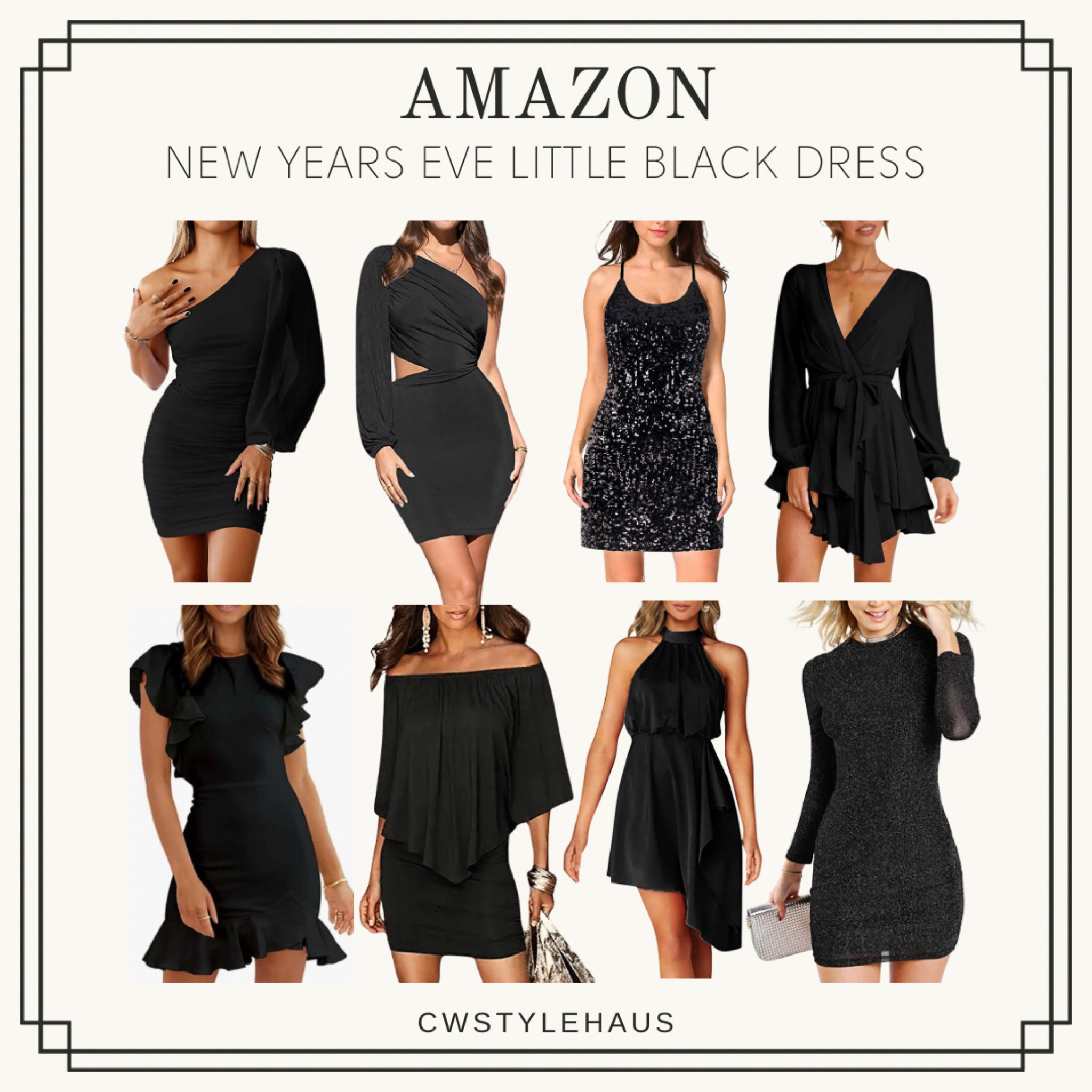 A M A Z O N //    NYE Little Black Dress

#LTKHoliday #LTKunder50 #LTKstyletip