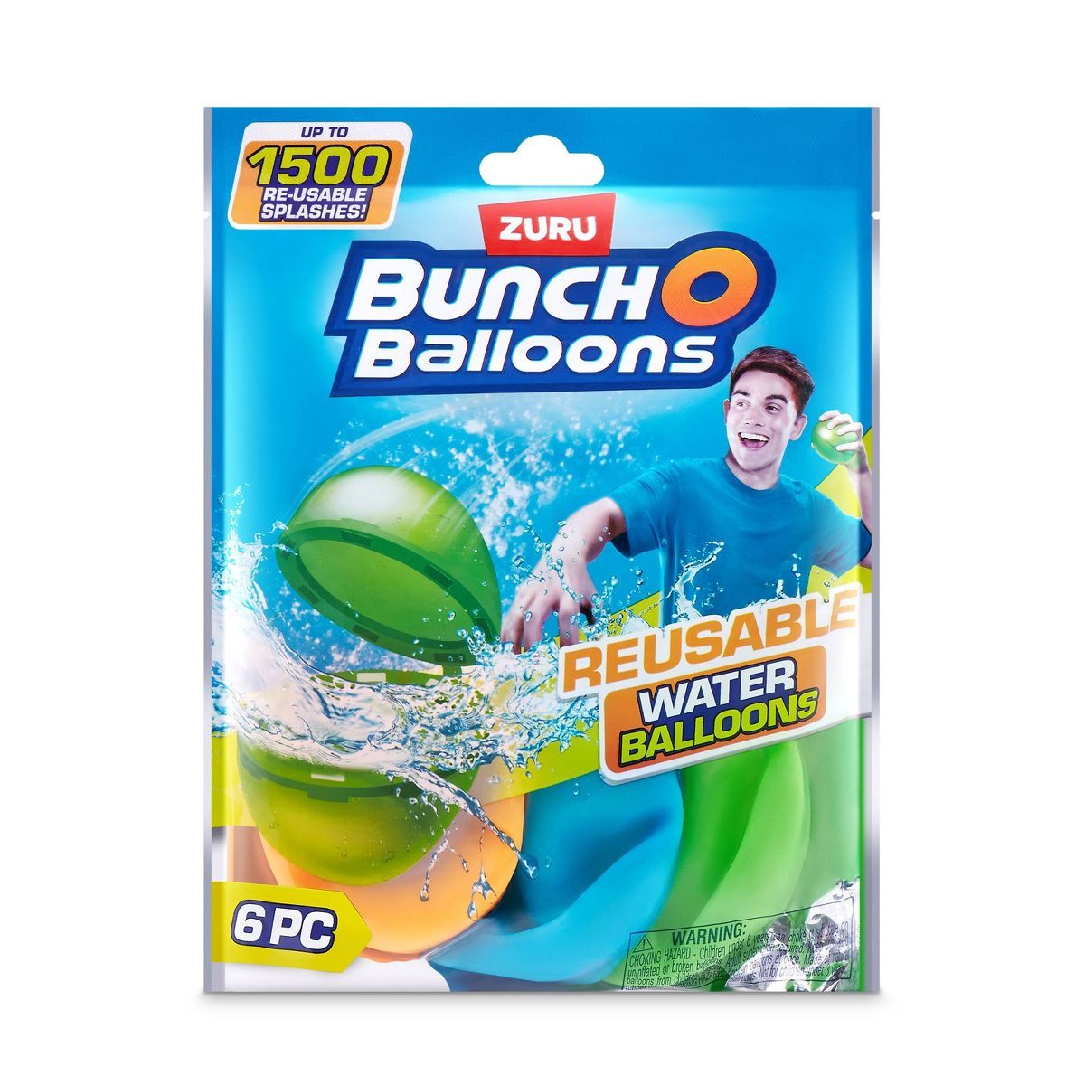Bunch O Balloons Reusable Water Balloons - 6pk | Target