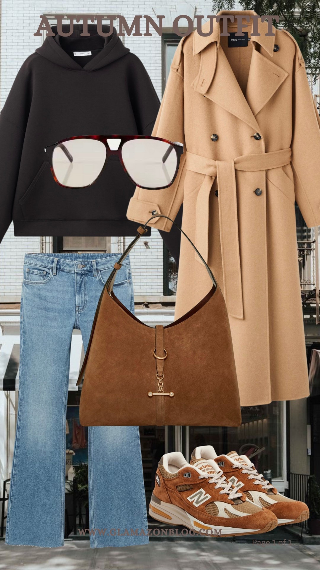 Autumn outfit, winter coat, wool coat, suede bag, strathberry bag, suede new balance shoes, new balance trainers, ysl sunglasses, oversized hoddie, mango coat 

#LTKuk #LTKautumn #LTKeurope
