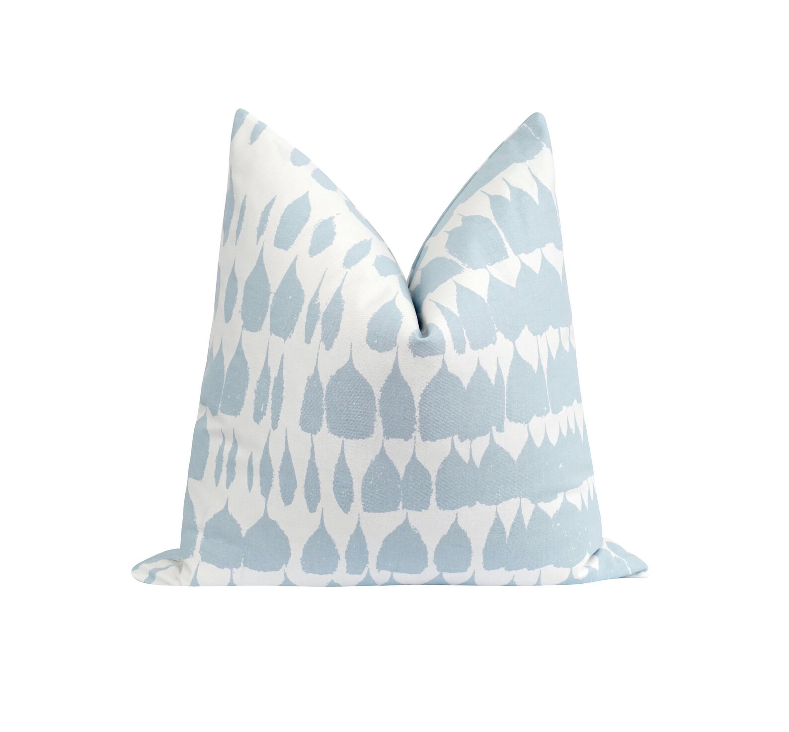 DOUBLE SIDED Pillow Cover, Schumacher Pillow Cover, Sky Blue and White Abstract Pillow, 16 18 20 ... | Etsy (US)