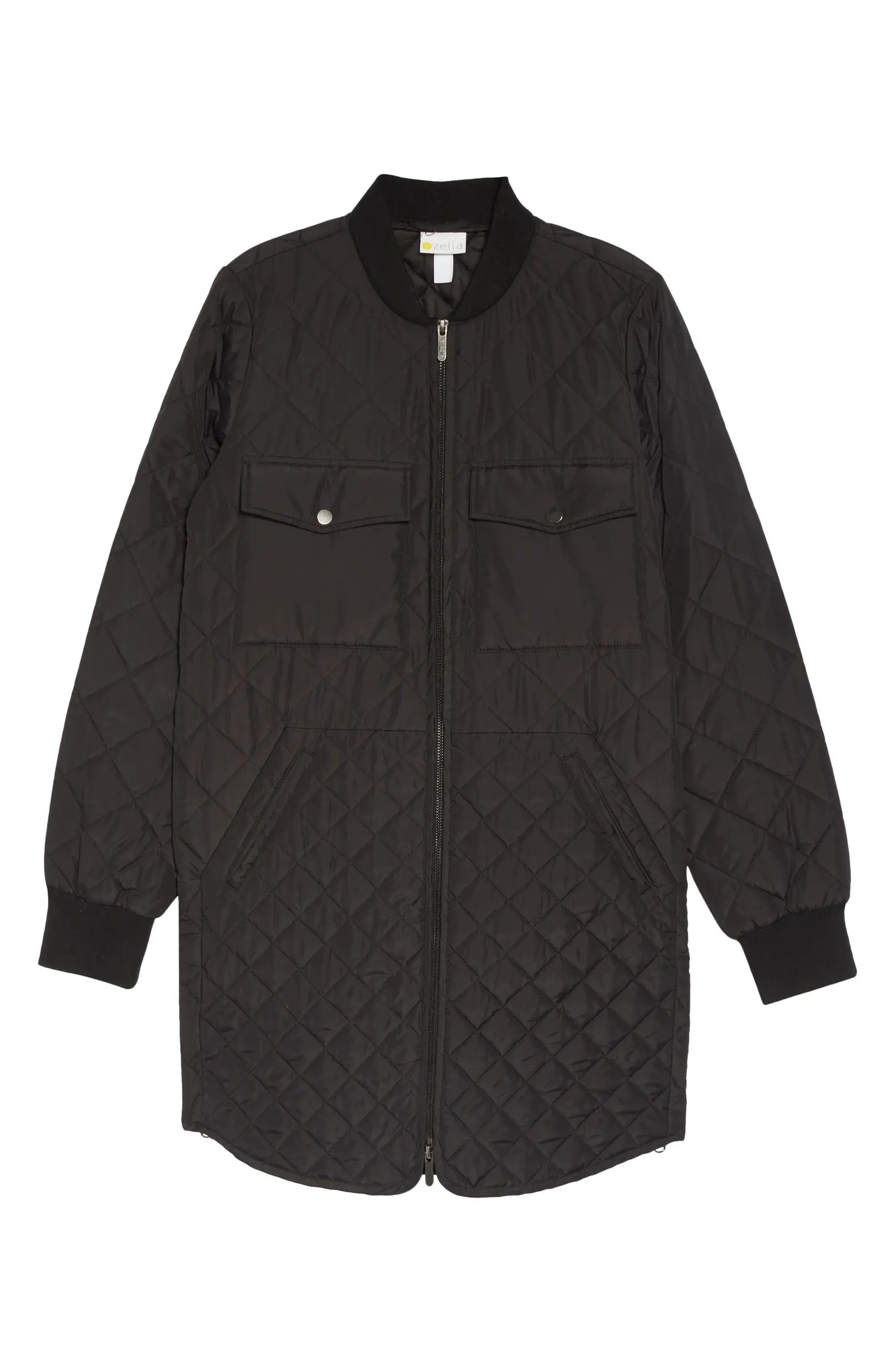 Quilted Recycled Polyester Jacket | Nordstrom
