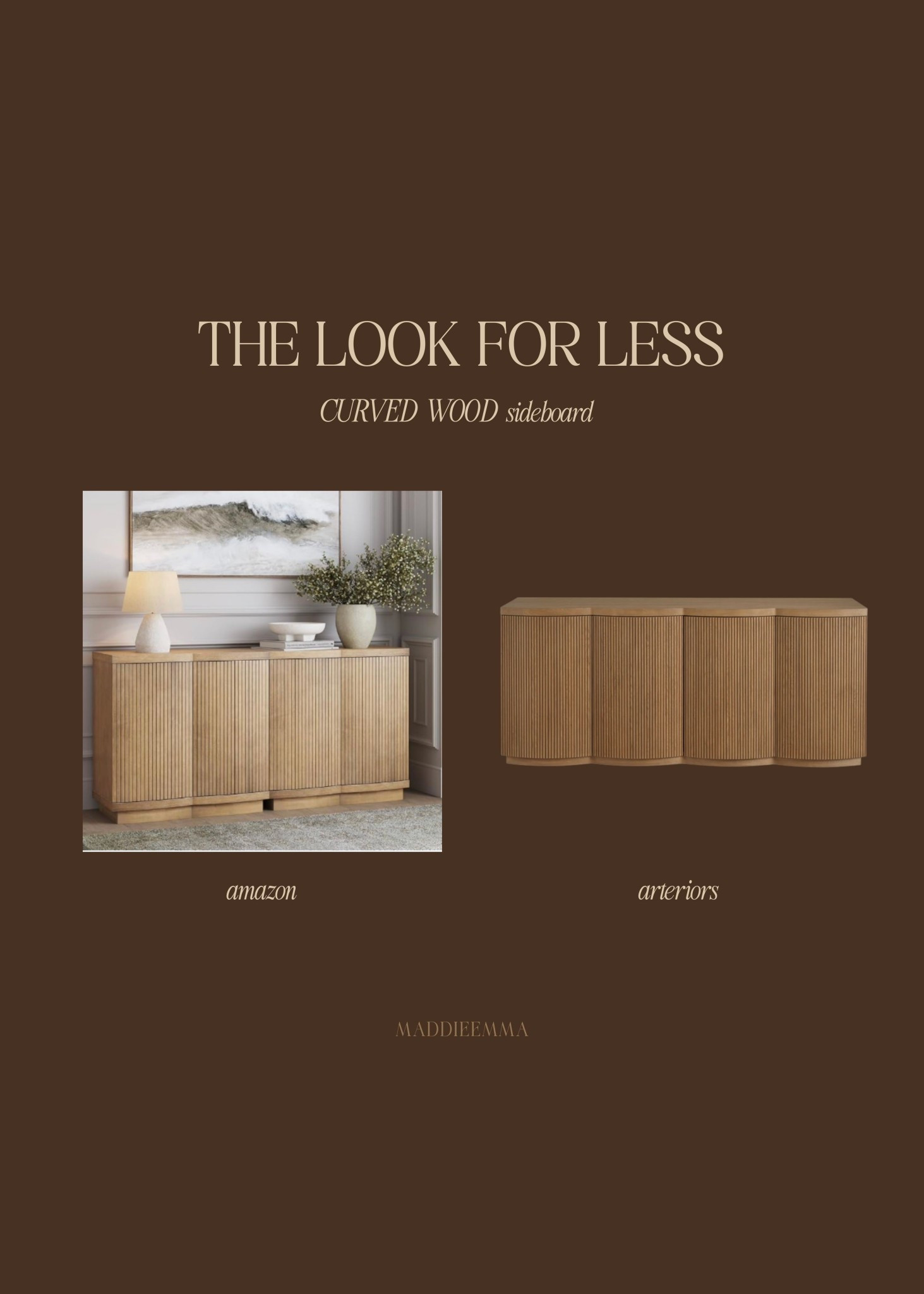 the look for less! sideboard edition

#LTKHome
