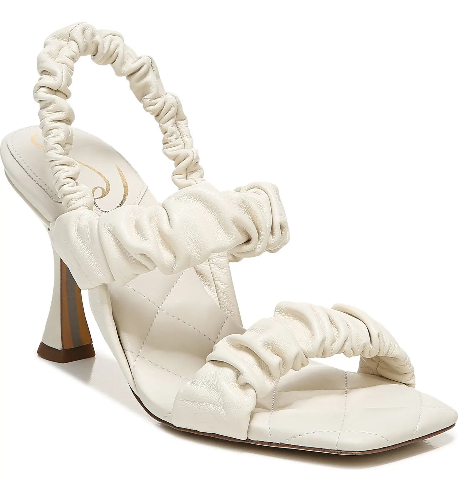 Sam Edelman Marlena Ruched Slingback Sandal | Nordstrom | Nordstrom