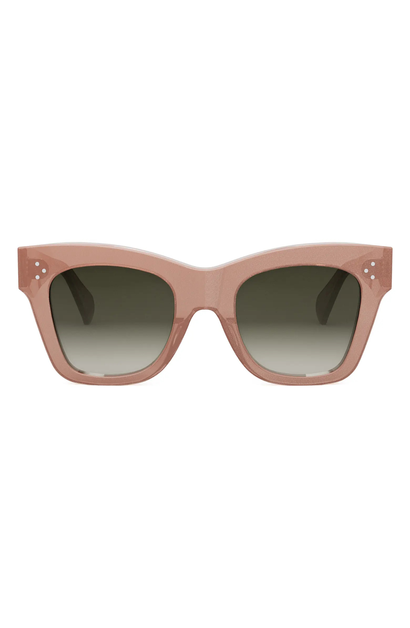 CELINE 50mm Gradient Small Cat Eye Sunglasses | Nordstrom | Nordstrom