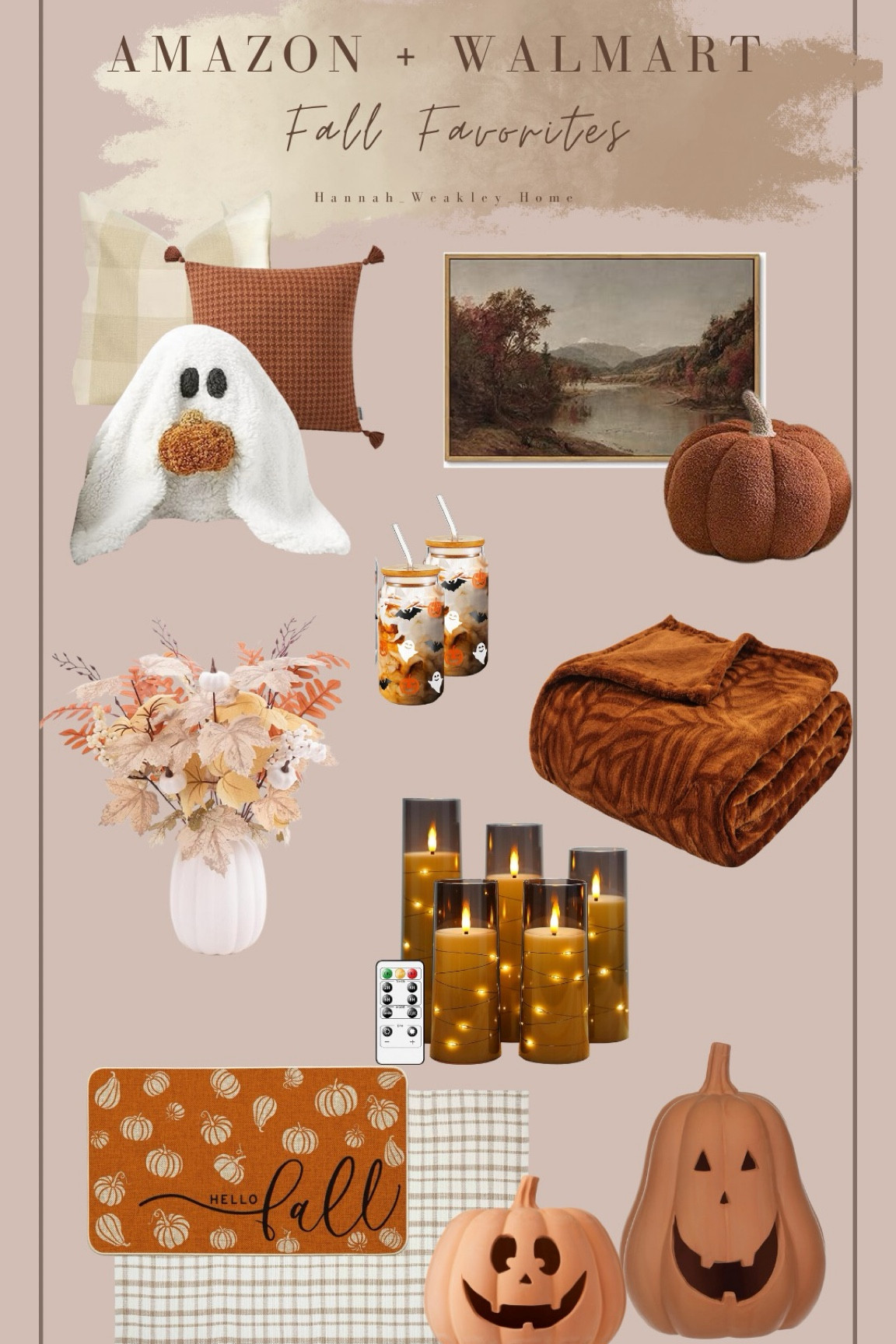 Amazon + Walmart Fall finds! 
#fall2024 #falldecor #amazonfall #walmartfall #cozyfalldecor #halloween #autumn #autumnfinds 

#LTKSaleAlert #LTKSeasonal #LTKHome