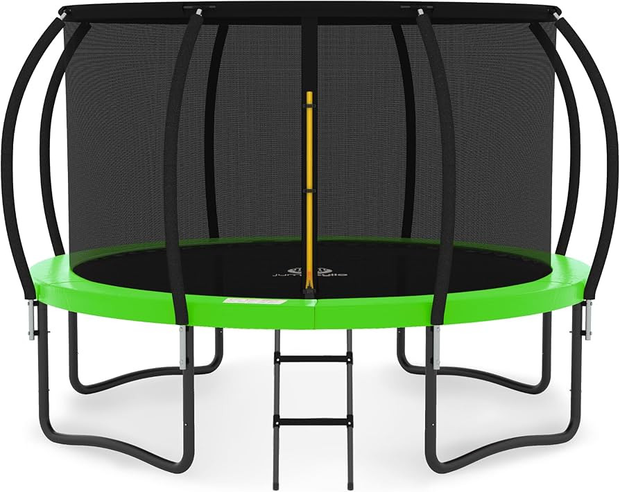 JUMPZYLLA Trampoline 8FT 10FT 12FT 14FT 15FT 16FT Trampoline with Enclosure - Recreational Trampo... | Amazon (US)