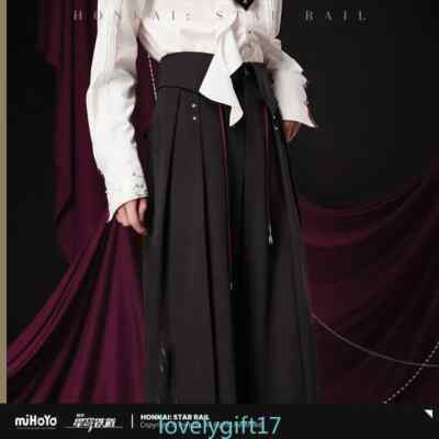 Official Honkai: Star Rail MiHoYo Kafka Cosplay Casual Loose Trousers Long Pants | eBay US