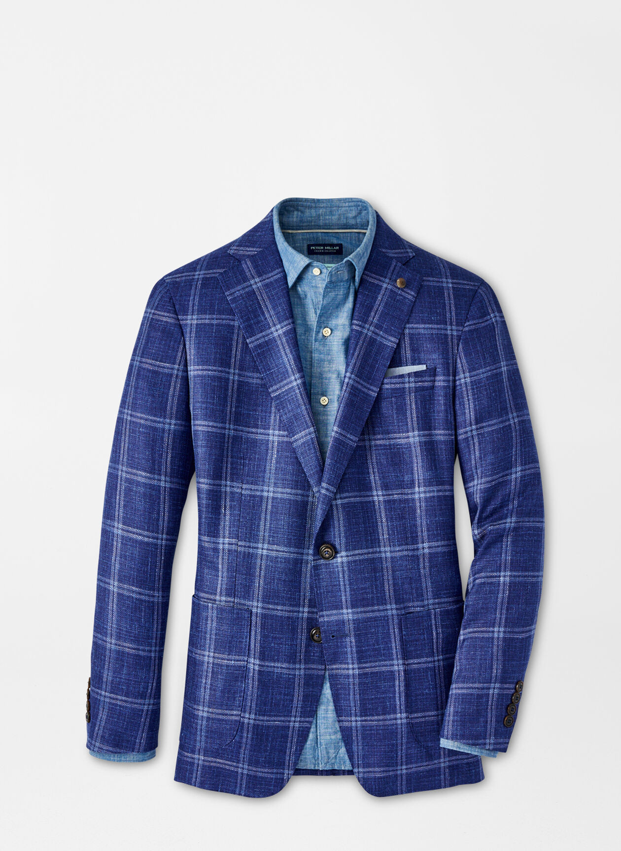 Sola Windowpane Soft Jacket | Peter Millar