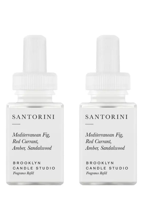 PURA x Brooklyn Candle Studio 2-Pack Diffuser Fragrance Refills in Santorini at Nordstrom | Nordstrom